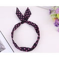 thumbnail image 5 of RENACLIPY 6Pcs Assorted Color Bowknot Stretch Elastic Band Hair Tie No Dent Hair Decoration, 5 of 8