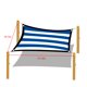 thumbnail image 3 of Toldo vela rectangular para exteriores, para piscinas, 95 % de protección, ideal para patios, jardines y exteriores., 3 of 6