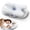 White, variant on Alupssuc Cervical Neck Pillows, Memory Foam Pillow with Cooling Silk Case for Neck & Shoulder Pain Relief, Side & Back & Stomach Sleepers