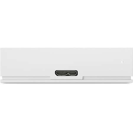 Seagate - Game Drive for PlayStation Consoles 5TB External USB 3.2 Gen 1 Portable Hard Drive with Blue LED Lighting - White