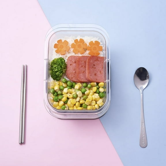 Food Storage Containers,Airtight Lids, Set of 5 ,Ideal for Lunch, Meal Prep & Leftovers 350ml