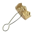 thumbnail image 1 of Tapa de hardware para bola de Navidad, cubierta de aluminio para colgante de accesorios navideños de plata chapada en oro de 7 mm a 70 mm, cubierta de hierro, 1 of 5