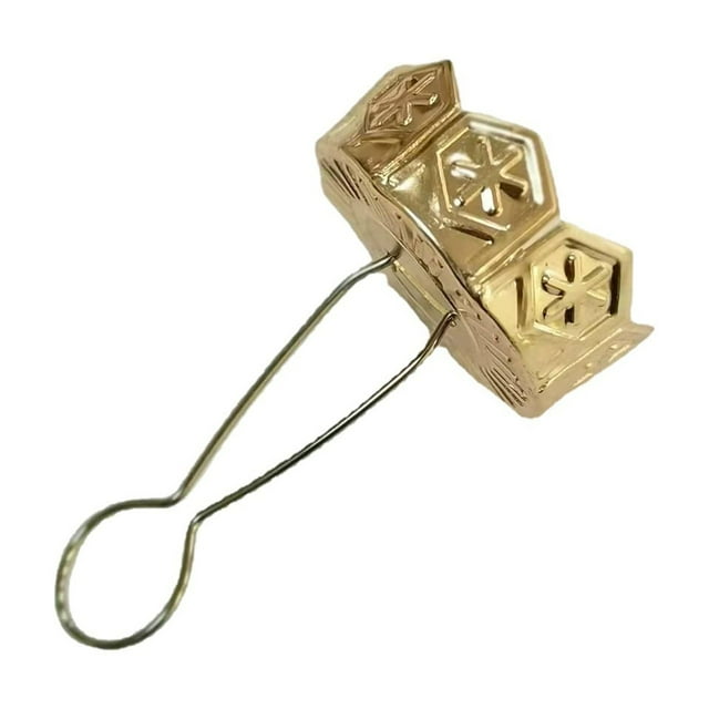 Tapa de hardware para bola de Navidad, cubierta de aluminio para colgante de accesorios navideños de plata chapada en oro de 7 mm a 70 mm, cubierta de hierro