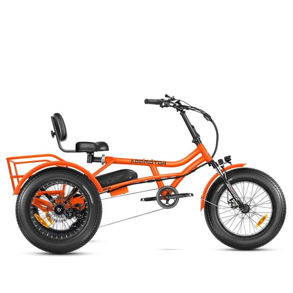 ADDMOTOR ARISETAN Electric Trike for Adults, 750W Rear Motor Electric Tricycle, 85MI 48V 20AH UL2849 Etrike, 380lbs, Semi-Recumbent Three Wheel Electric Bike for Seniors, Parking Brake & Differential