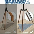 Heavy-Duty Artistic Easel Studio Wood TV Floor Stand With Four Legs - Tv Stand Tripod, Tripod Stand Tv
