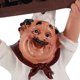thumbnail image 3 of Haofy Adornos creativos de figuritas de Chef de Resina, Estatua Decorativa de Chef, decoración del hogar, Modelo de Resina de Cocina, artesanía, decoración, Bar, cafeteríabs-005) Khall Tendencias, 3 of 6