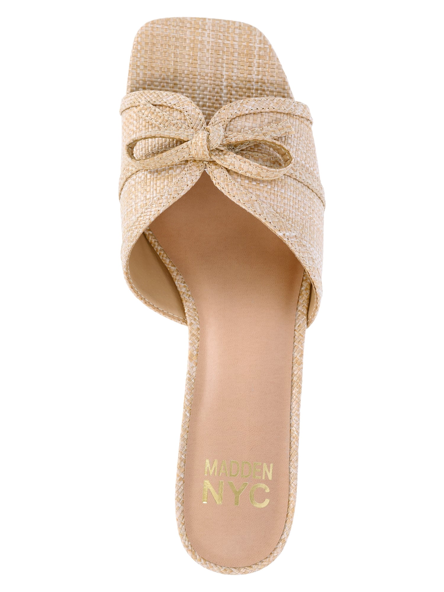 Madden NYC Women's Mesh Bow Heels