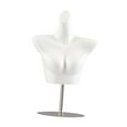 thumbnail image 1 of Maniquí Femenino Torso Para Mujer, Forma De Cuerpo Para Tienda, Venta Al Por Menor, Escaparate, Soporte Blanco Plateado, 1 of 8