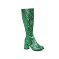 thumbnail image 3 of Ellie Shoe E-GOGO-G  3" Heel Glitter Gogo Boot. with Zipper. Blue / 8, 3 of 5