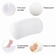 thumbnail image 2 of SPA Bath Pillow Non-Slip Bathtub Headrest Soft Waterproof Bath with Suction Cups Bath Neck Cushion B, 2 of 5