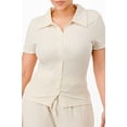 thumbnail image 3 of Textured Polo Top And Pants Set, 3 of 5