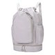 thumbnail image 5 of Mochila de tenis, bolsa para raqueta de bádminton, accesorios creativos con compartimento para zapatos Gris, 5 of 9