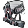 thumbnail image 1 of Adjustable Thickness Climbing Harness Half Body Harnesses For Fire Rescuing Caving Rock Climbing Rappelling Tree Protect Waist Safety Belts (Black), 1 of 9