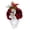 Burgundy, variant on AOOOWER Beautiful Silk Wrist Corsage With Duals Pearls For Formal Event And Celebration