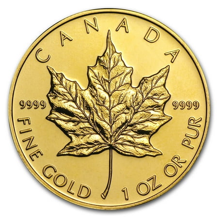 Royal Canadian Mint Canada 1 Oz Gold Maple Leaf 9999 Fine Random Canada 1 Oz Gold Maple Leaf 9999 Fine Random Year