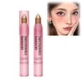 thumbnail image 1 of Double Head Contour And Highlight Set Makeup Stick Waterproof Contour Stick Shadow Noseline Face Stick Highlight Pen Cosmetics, 1 of 8