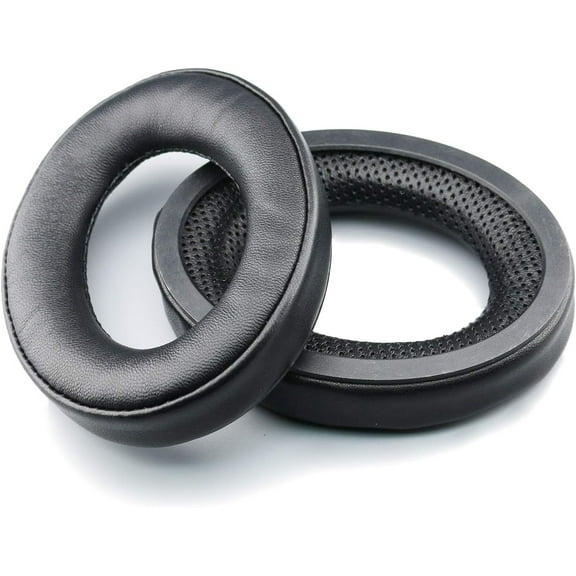 Ear Pads Cushions Replacement for Sennheiser HD598 HD598 Cs HD598SE HD 598 SR HD518 HD558 HD595 HD599 HD569 HD579 HD560s Headphone Earmuffs Black PU Leather
