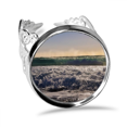 thumbnail image 1 of Sol Mar Water ola ciencia naturaleza foto Anillo de compromiso de boda de amor ajustable Unbranded M, 1 of 3