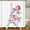 ndhd8288, variant on 3d Shower Curtains Flowers Paris Tower Waterproof Bathroom Curtain With 12 Home Decoration Washable Polyester Bath Screen