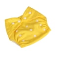 thumbnail image 2 of Baby Reusable Cloth Diapers, Adjustable Waist Washable Thin and Breathable Design for Leak Protection, Eco-Friendly and Soft for Infants, Ideal for Daily Use and Comfort - Yellow, 2 of 2