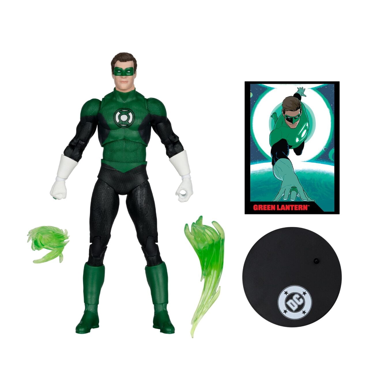 DC Direct Page Punchers Green Lantern Hal Jordan (Green Lanterns #48) 7" Action Figure with Comic - McFarlane Toys