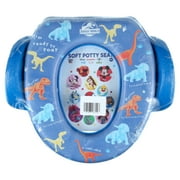 Jurassic World Soft Potty Training Seat for Toddlers with Hanging Hook, Fits Standard Toilets