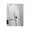 thumbnail image 6 of Mens Apollo  King  Banded Collarless suit Chinese Mandarin Wide leg AG98 White, 6 of 10