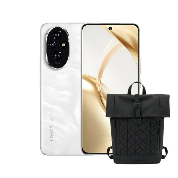 Smartphone Honor 200 8+256 GB Blanco + Mochila Desbloqueado