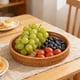 thumbnail image 1 of Cesta de almacenamiento de ratán tejido de plástico para frutas, verduras, pan, aperitivos y caramelos, 1 of 7