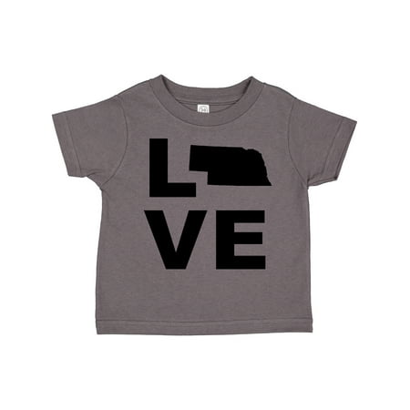

Inktastic Love Nebraska Gift Toddler Boy or Toddler Girl T-Shirt