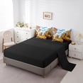thumbnail image 5 of Homewish Rustic Cottage 7-Piece King Autumn Retro Reversible Bedding Comforter Set, 5 of 8