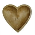 thumbnail image 2 of Wooden Heart Bowl Gift Set | Handcrafted Wood Serving Bowl with 24 Inspirational Cards | Unique Religious Christian Gifts for Congregation, Housewarming, Kitchen Decor | 10.5x10.5x2 in, 2 of 5