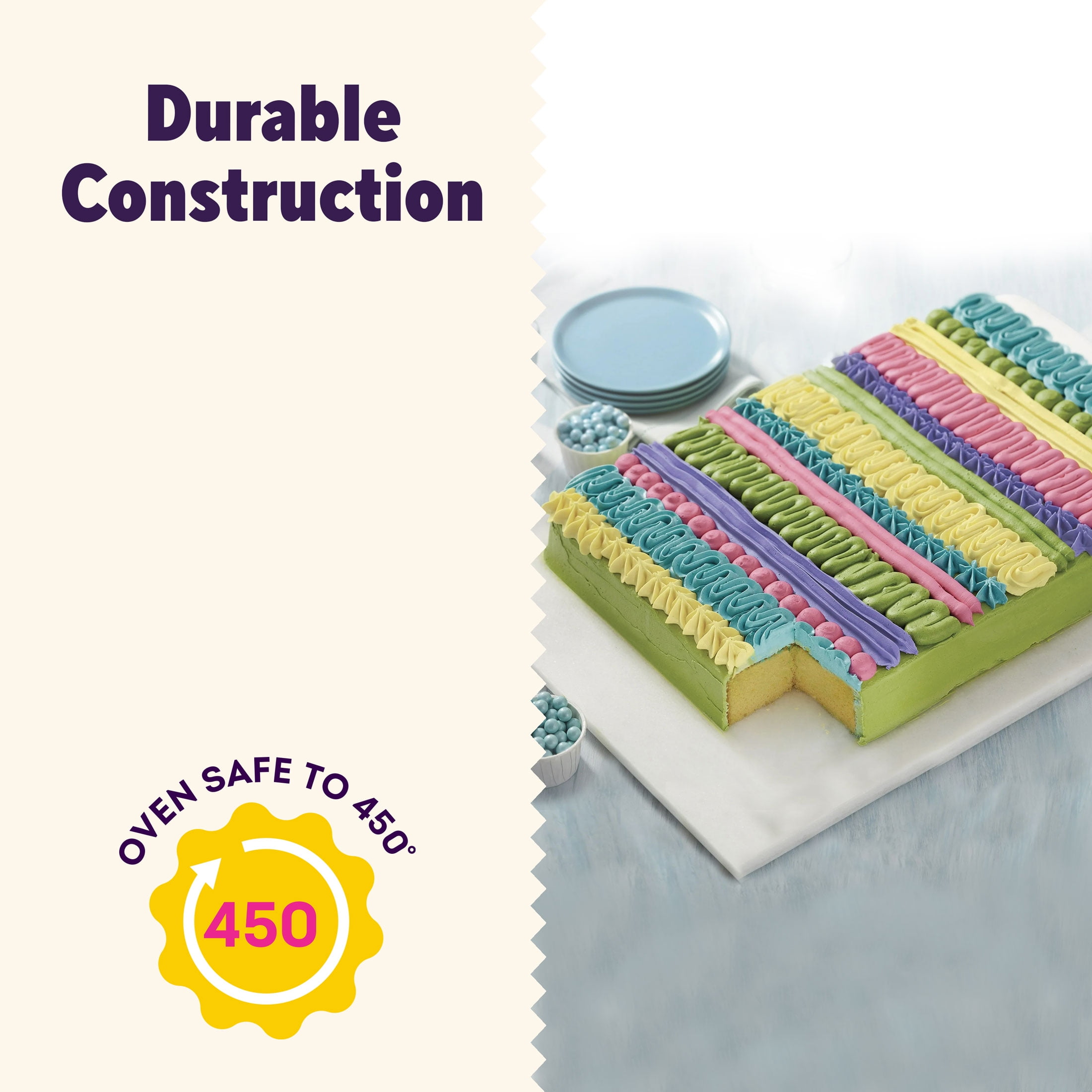 Sheet Wilton Cake Sizes Wilton Everyday Non-Stick Sheet Cake