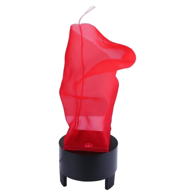 Lampara de llama 3D Sunnimix Iluminación de utilería simulada Colgando para Patio trasero 21cm Luz de fuego