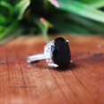 thumbnail image 2 of Black Onyx Signet Ring, 925 Silver Ring, Statement Ring, Prong Setting Ring, Boho Ring, Cocktail Ring, Charm Ring, Oval Cut Stone, Men Ring*, 2 of 9