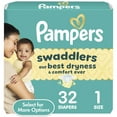 thumbnail image 3 of (3 pack) Pampers Swaddlers Baby Diapers Size 1, 32 Count (Select for More Options), 3 of 17
