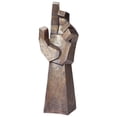 thumbnail image 1 of Design Toscano Liberté Montant Cubiste Moderne Étendu Statue de la Main, Bronze, 1 of 1