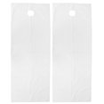 thumbnail image 1 of Lot de 2 draps de lit pour salon de beauté, respirants, résistants à l'huile, imperméables, pour table de massage, spa, blanc, 1 of 4