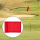 thumbnail image 3 of Banderas de golf de color sólido para putting green, banderas de nailon para jardín rojo, 3 of 9