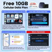 CarlinKit CarPlay Ai Box Ultra with Android 13.0 System 4+64GB Qualcomm