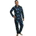 thumbnail image 5 of The Polar Express Adult Believe Hooded One-Piece Footless Sleeper Union Suit Pajama Loungewear Sleepwear For Men Women, 5 of 7