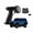 Blue / RTR FPV Version, variant on SNICLO 1/64 Scale Mini FPV RC Rock Crawler, 2.4G 4WD 8CH Full Proportional RC Climbing Car with Independent Suspension, HD Camera & FPV Glasses for Hobbyists - RTR