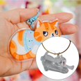 thumbnail image 4 of Llavero de gato, regalo conmemorativo para gatos, llavero multifuncional, ligero y creativo. Estilo F, 4 of 9