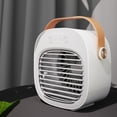 thumbnail image 1 of Purificador de aire personal USB Aire acondicionado Humidificador Ventilador USB Mini enfriador de aire portátil Actualizado Silencio, 1 of 5