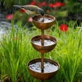 thumbnail image 4 of MKHSQHDG Today's Deals Rain Catcher Support， Metal Garden Ornament, 4 of 9