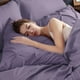 thumbnail image 4 of Juego de edredón Bedsure, tamaño completo, 7 piezas, color morado grisáceo, 4 of 9