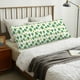 thumbnail image 4 of Fotbe Frogs And Tropical Leaves Funda para Almohada Corporal con Diseño, Funda de Microfibra Ultrasuave de 20x54 Pulgadas, Ropa de Cama Elegante, 4 of 7