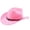 Z34-Light Pink, variant on LILIYA Mens Classic Western Cowboy Hat Wide Brim UV Sun Protection Suede Headwear Lightweight Comfortable Hat for Outdoor Riding Camping and Daily Casual Wear