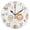 Black Needle, variant on 10" Artistic Round Wall Decorative Desk Clock Wall Clock Home Decor Cute Lion Pattern