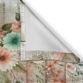 thumbnail image 7 of Ambesonne Farmhouse Valance & Curtain 3 Pcs Set, Spring Feel Floral Huddle, 55"x24", Coral Seafoam Eggshell, 7 of 7